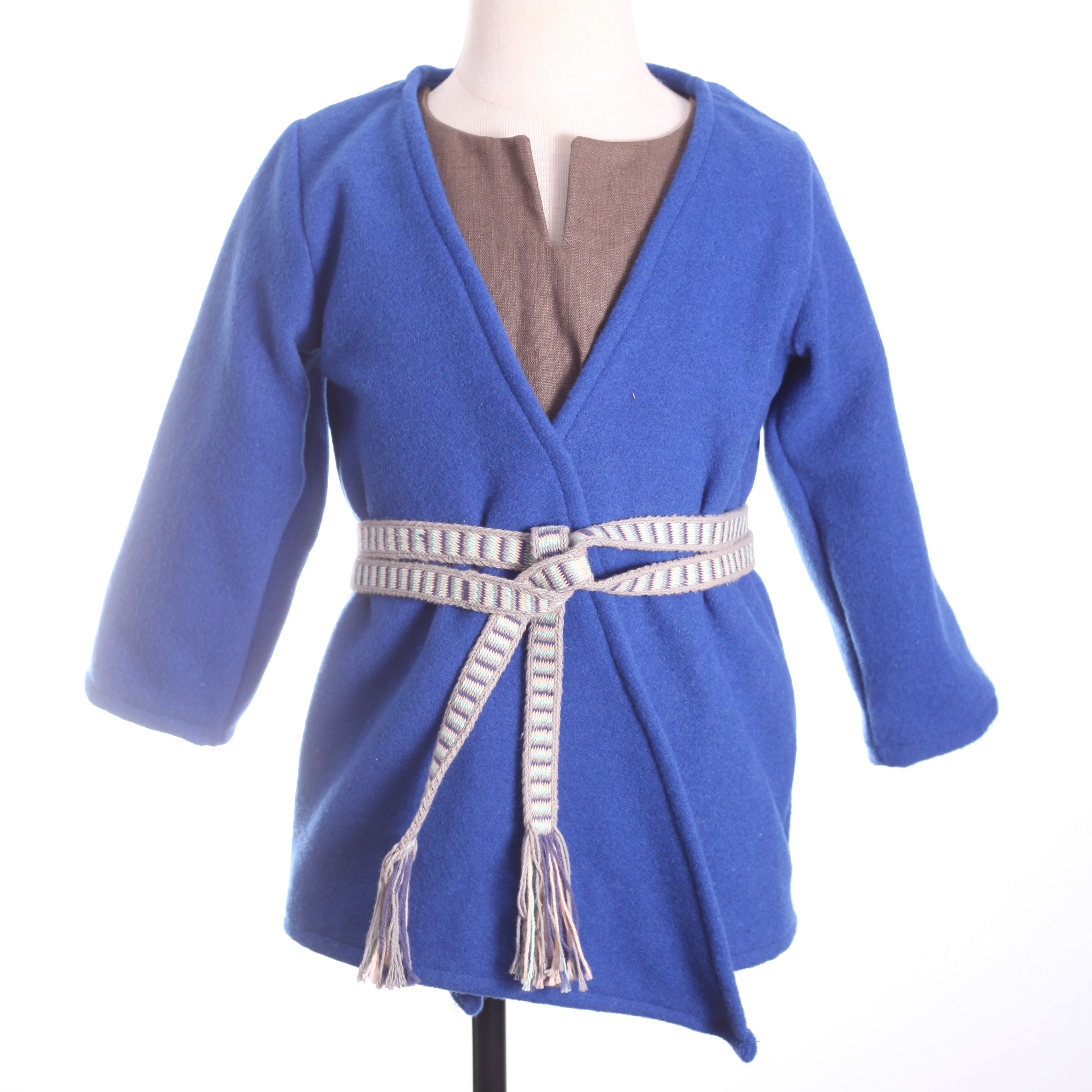 Klappenmantel blau Jungs