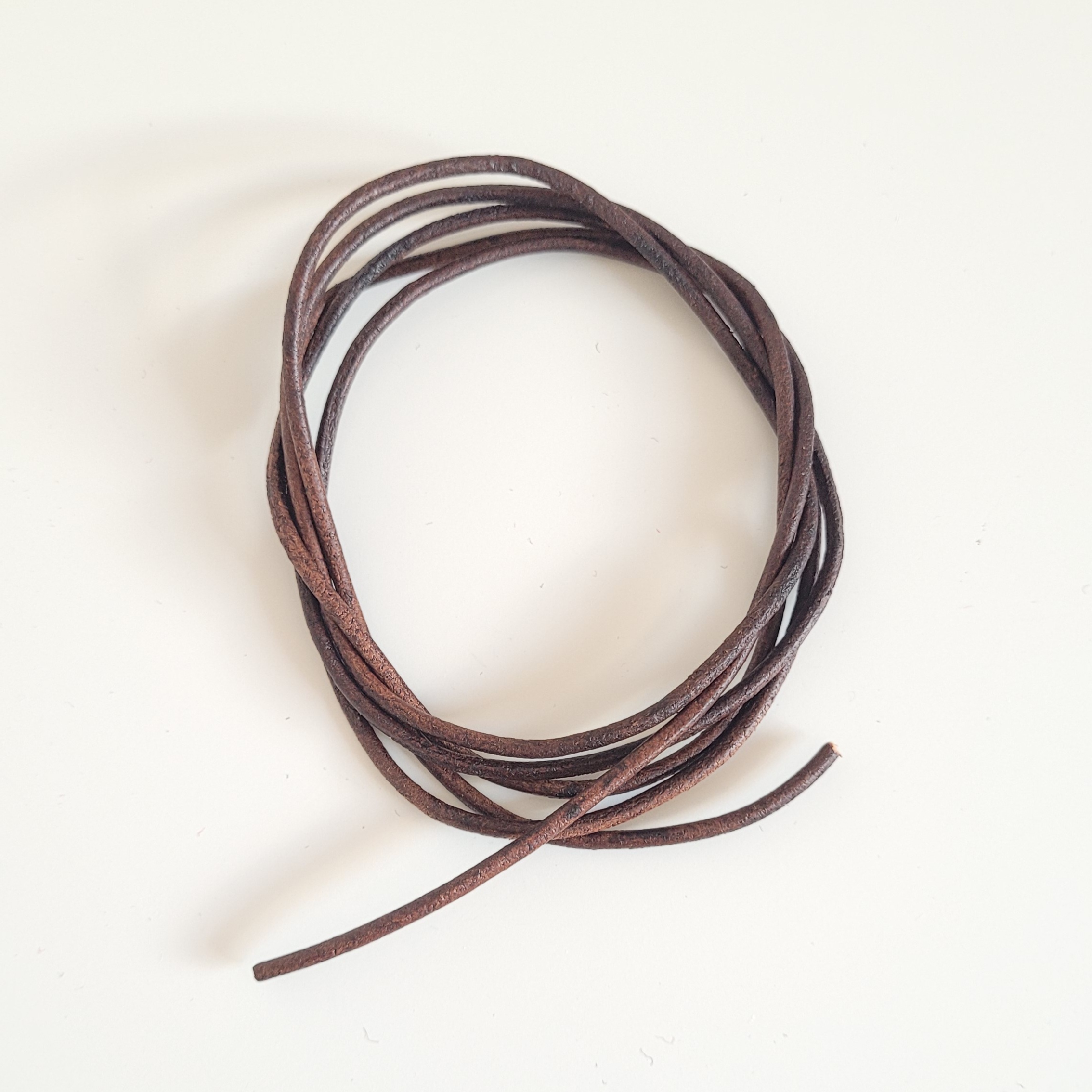 Braunes Lederband 1 Meter