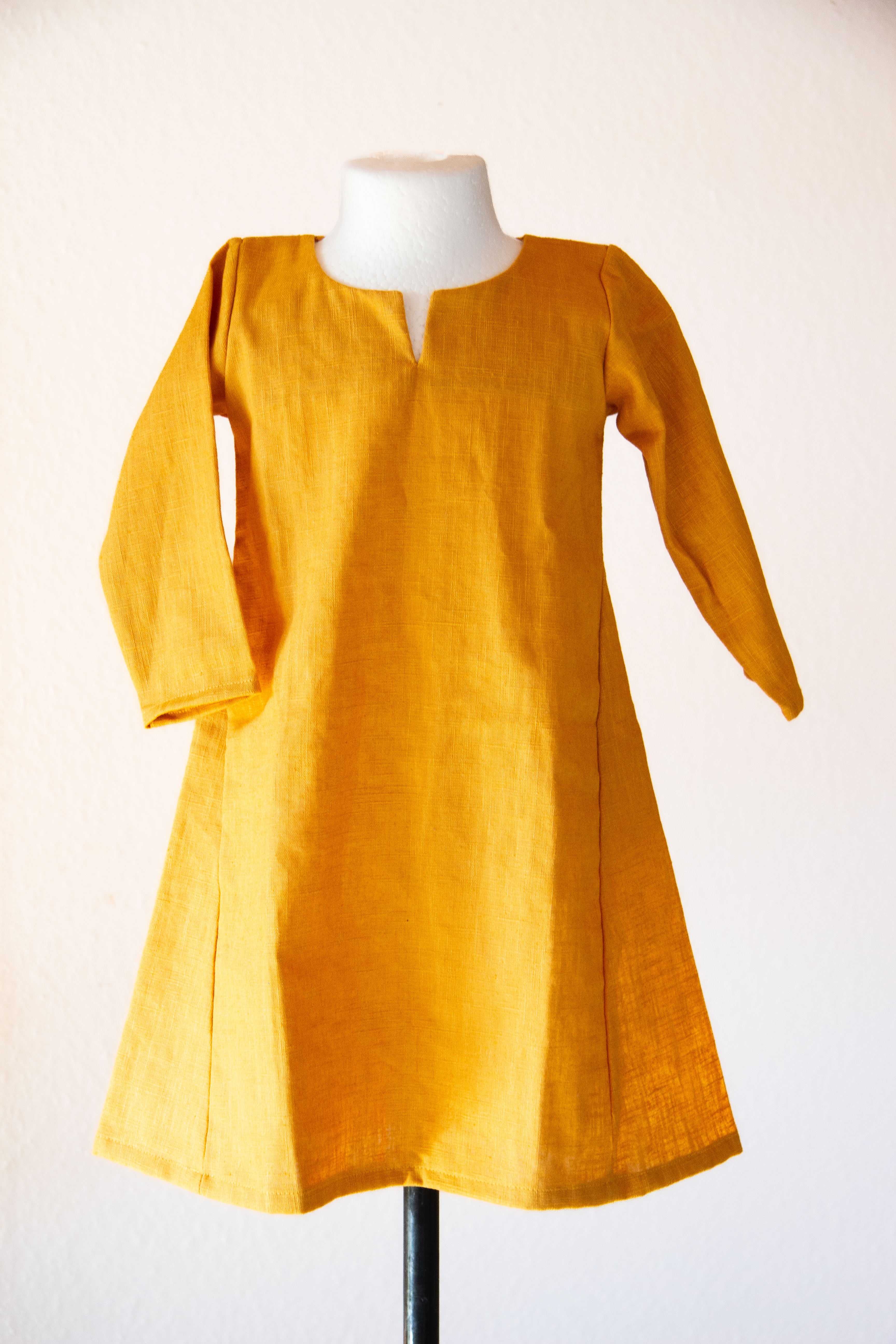 Mittelalter Leinenkleid für Kleinkinder