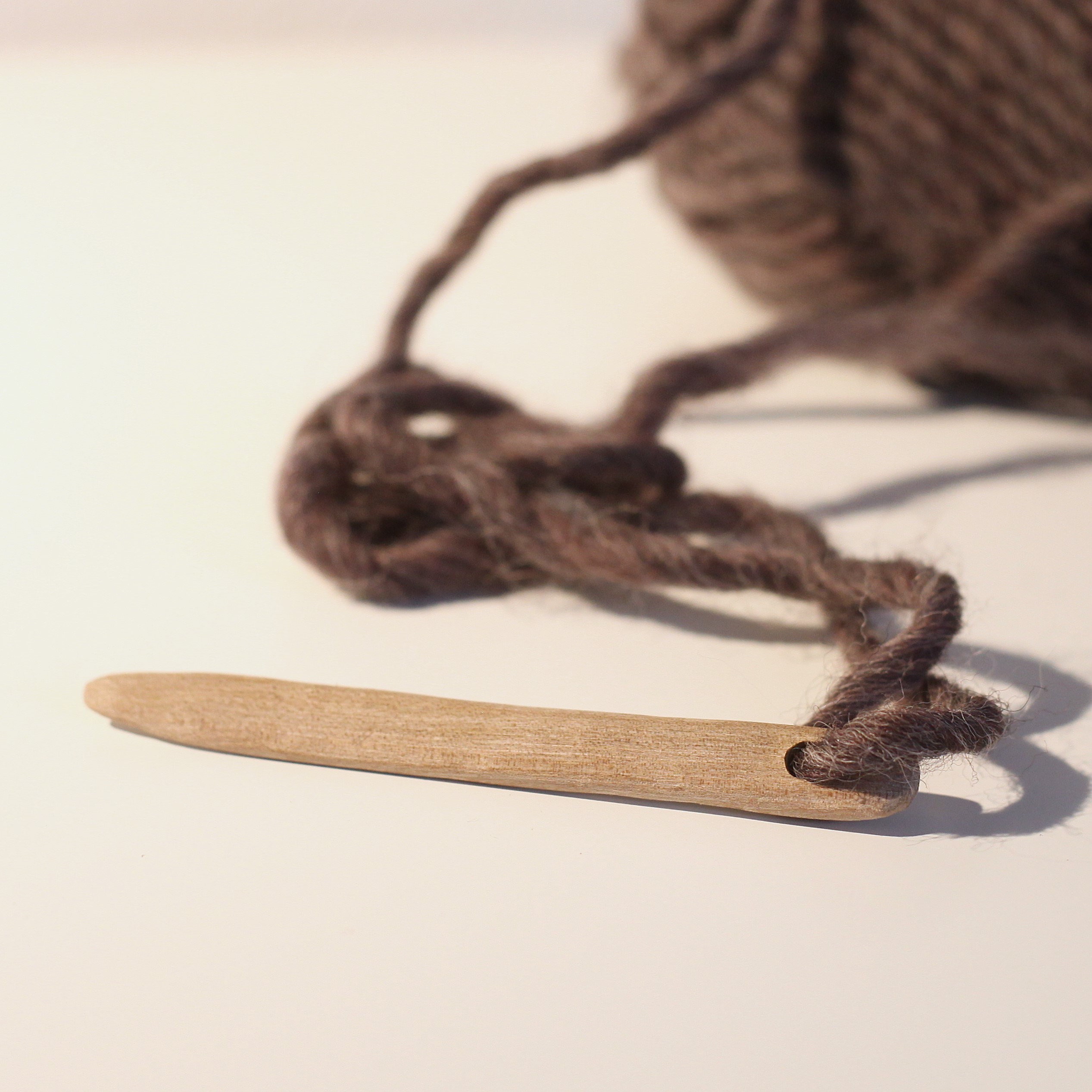 Holznadeln aus Kirsche