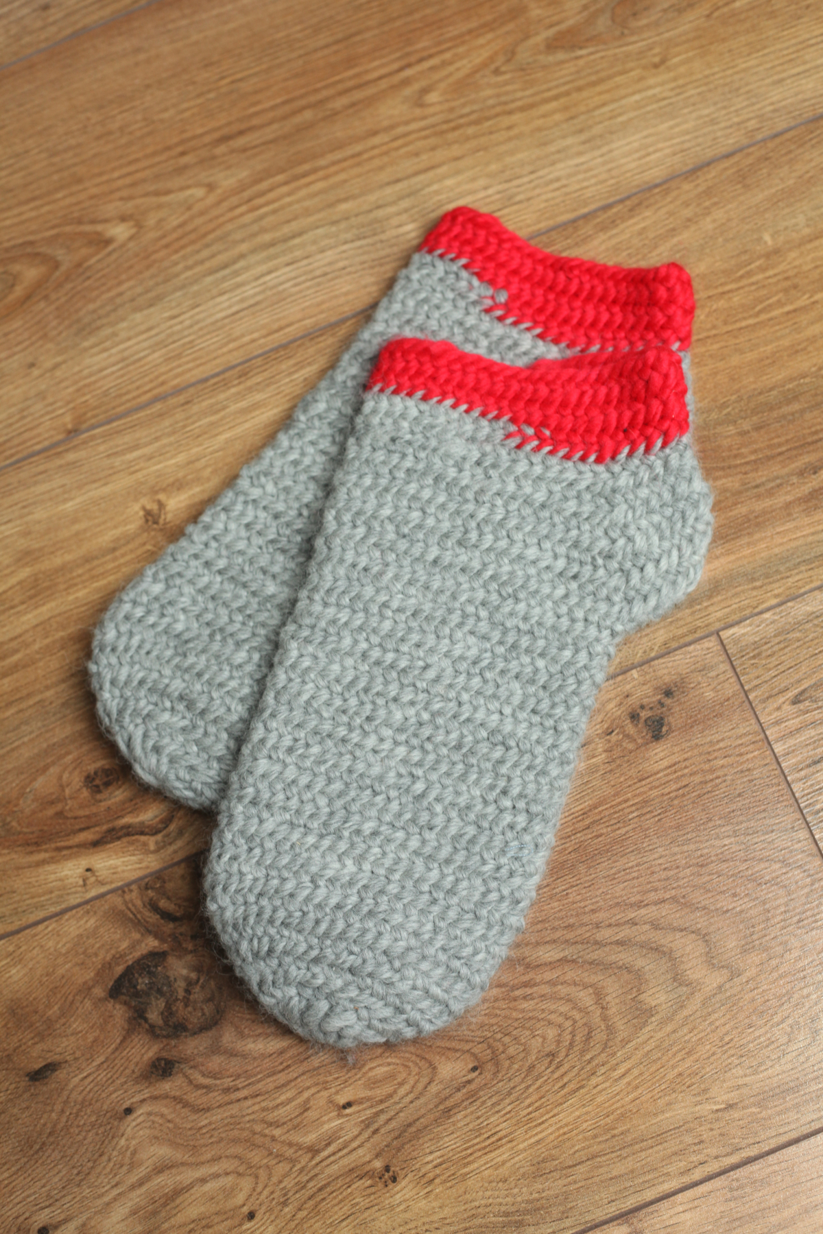 Nadelgebundene Socken Gr.42/43
